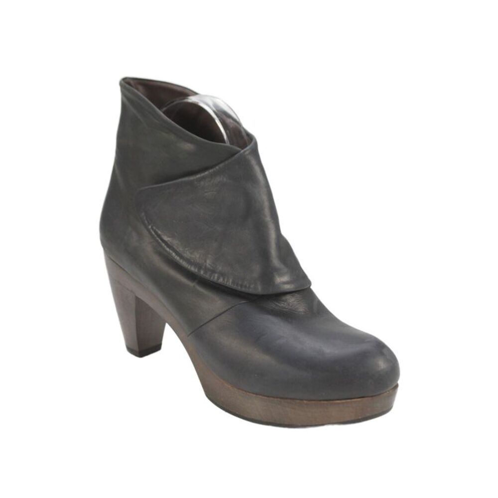 Coclico Womens Leather Norma Ankle Boots Shoes Ringo Black Size 9